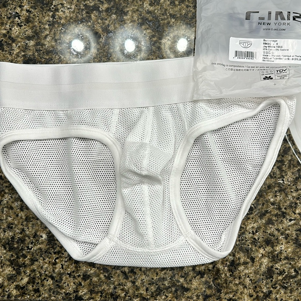 Try a pair of see through briefs